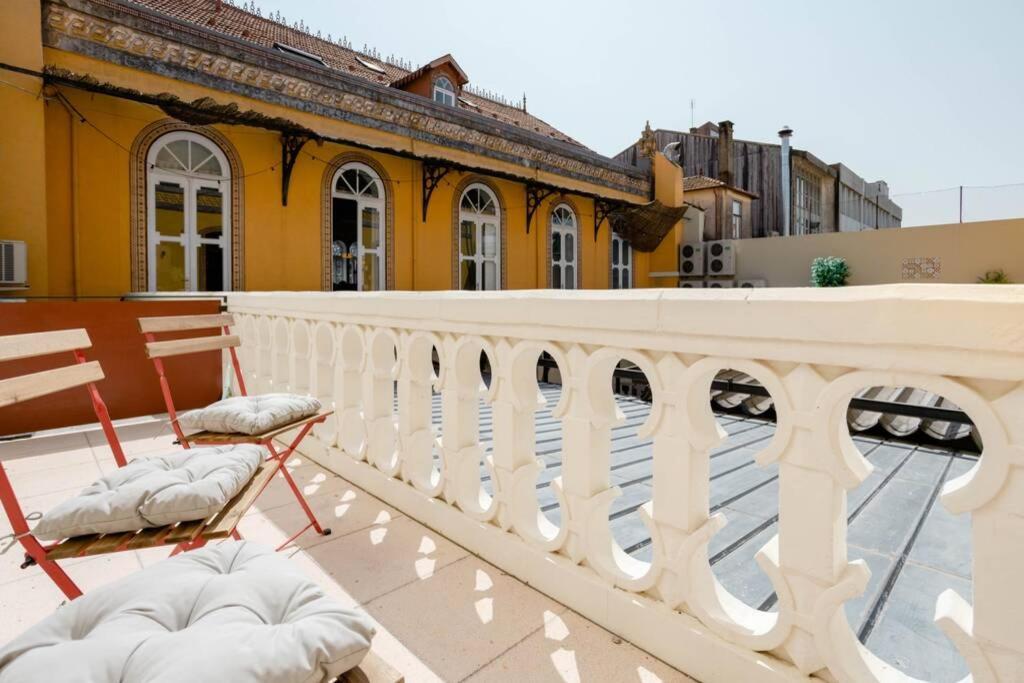 Boutique Rentals-Art & Charm II Apt W/ Terrace Porto Eksteriør billede